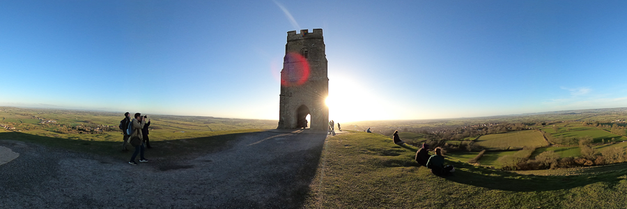 Glastonbury Tor - Flat 360 Image
