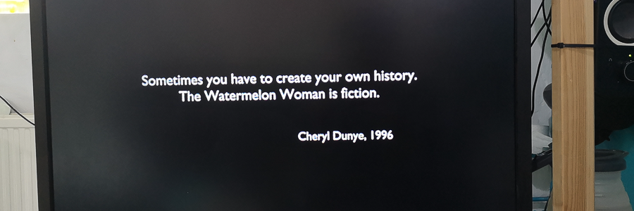 Sometimes you have to create your own history